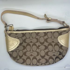 Coach Logo Mini Shoulder Bag